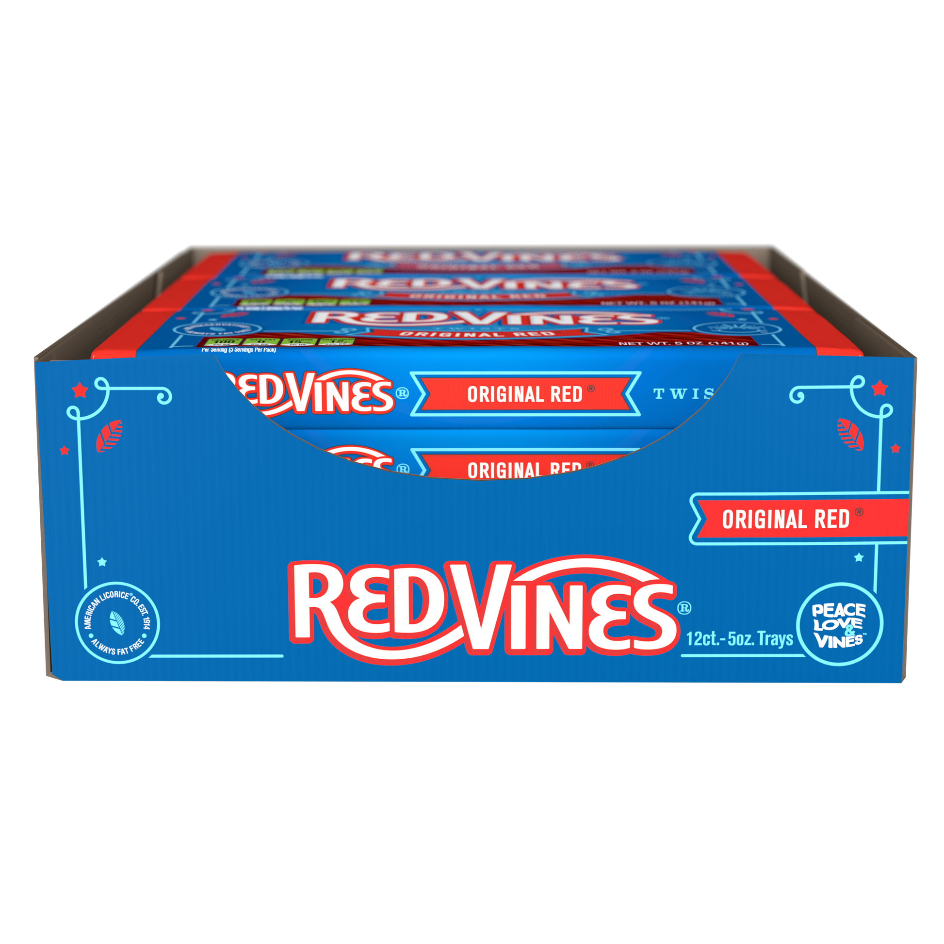 Wholesale Red Vines Original Red® Chewy Licorice Twists 5oz- Bulk