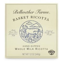 Wholesale Bellwether Farms Whole Milk Ricotta Basket 12 Oz- Bulk