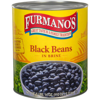 Wholesale Furmano's Black Turtle Beans- Bulk
