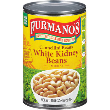 Wholesale Furmano's Cannellini Beans 15.5oz- Bulk