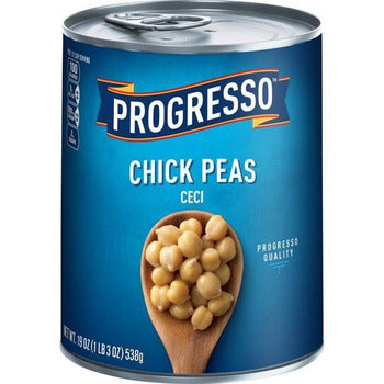Wholesale Progresso Chickpeas in Cans 19oz- Bulk