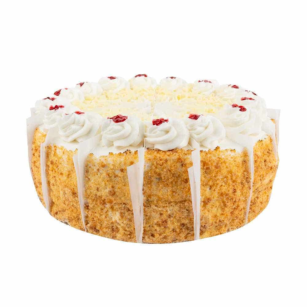 Wholesale Dogwood Dessert Strawberry Shortcake 10 Inch Precut 16 ct- Bulk