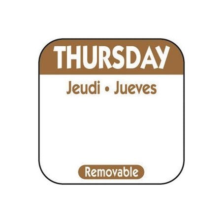 Wholesale Ncco Case Thursday 1 Inch Removable Labels- Bulk