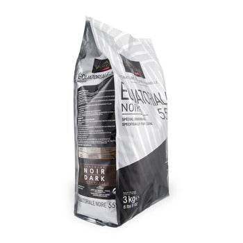 Wholesale Valrhona 55% Equatoriale Dark Chocolate 3kg- Bulk