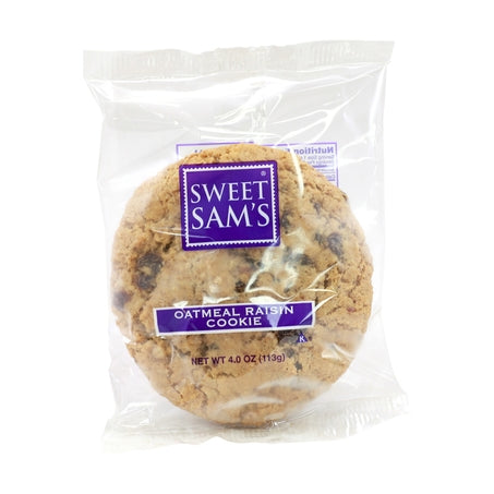 Wholesale Sweet Sam'S Oatmeal Raisin Cookie | 4 oz- Bulk