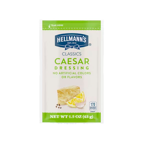Wholesale Hellmann's Hellmann's Classics Caesar Dressing Sachet 102 X 1 1.5oz- Bulk