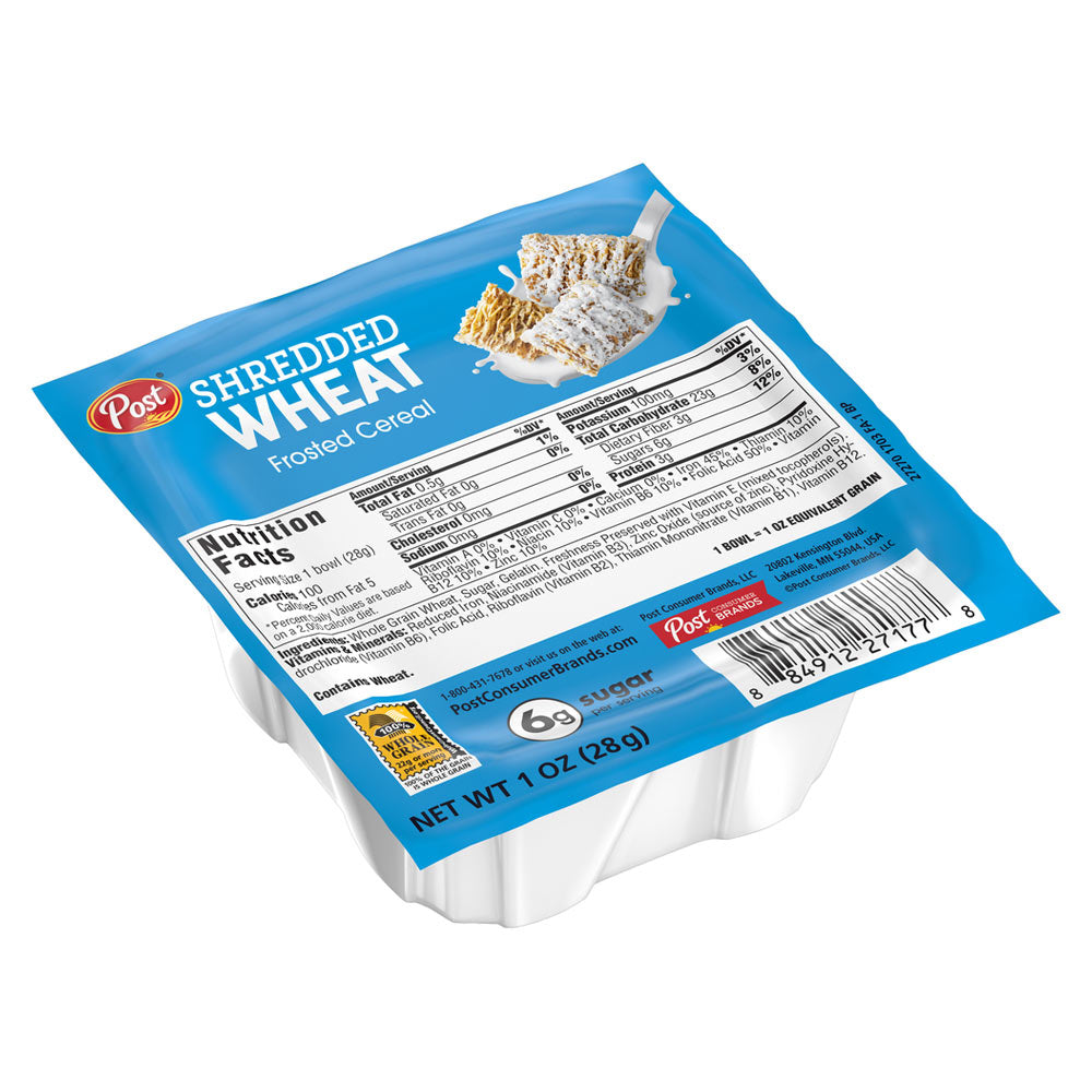 Wholesale Post Frosted Chredded Wheat Cereal Bowl | 1 oz- Bulk