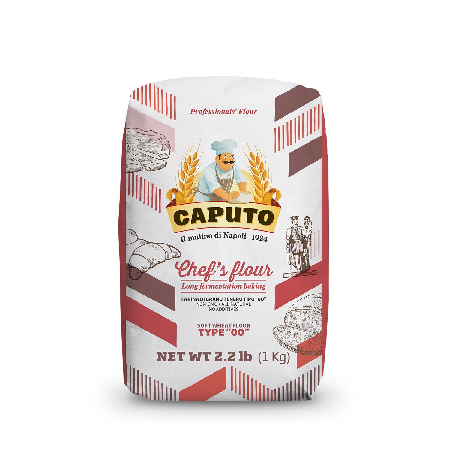 Wholesale Caputo Caputo 00 Chefs Flour 1kg- Bulk
