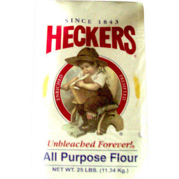 Wholesale Heckers Heckers Unbleached Flour 25lb- Bulk