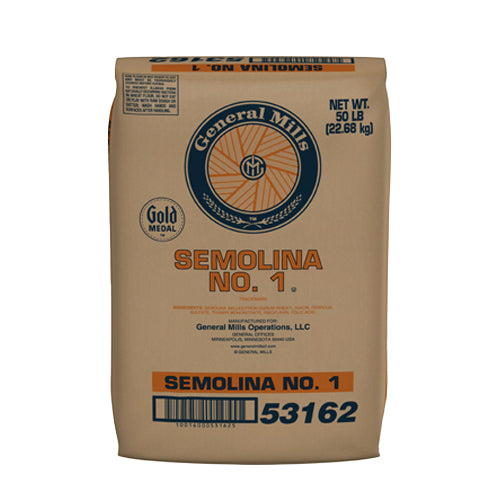 Wholesale General Mills Semolina Flour 50lb- Bulk