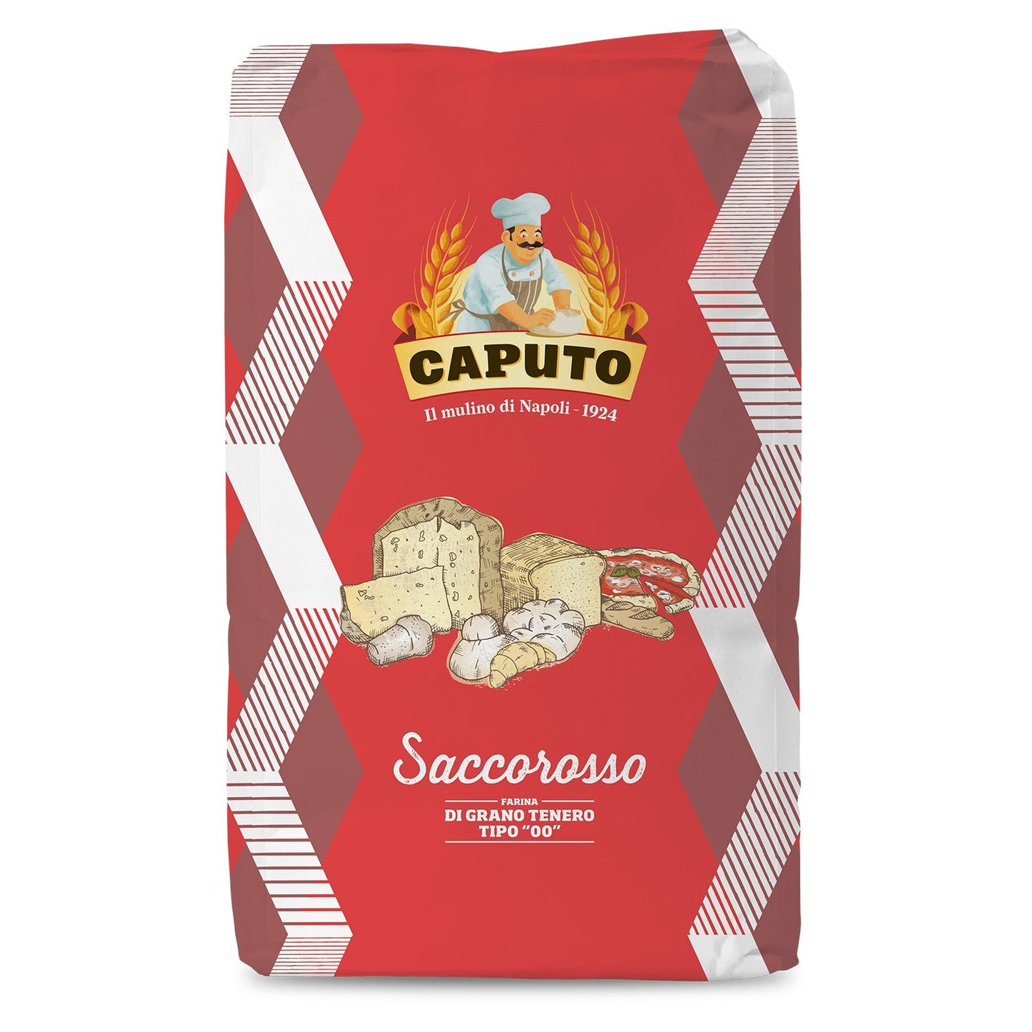 Wholesale Caputo Caputo 00 Saccorosso Flour 25kg- Bulk