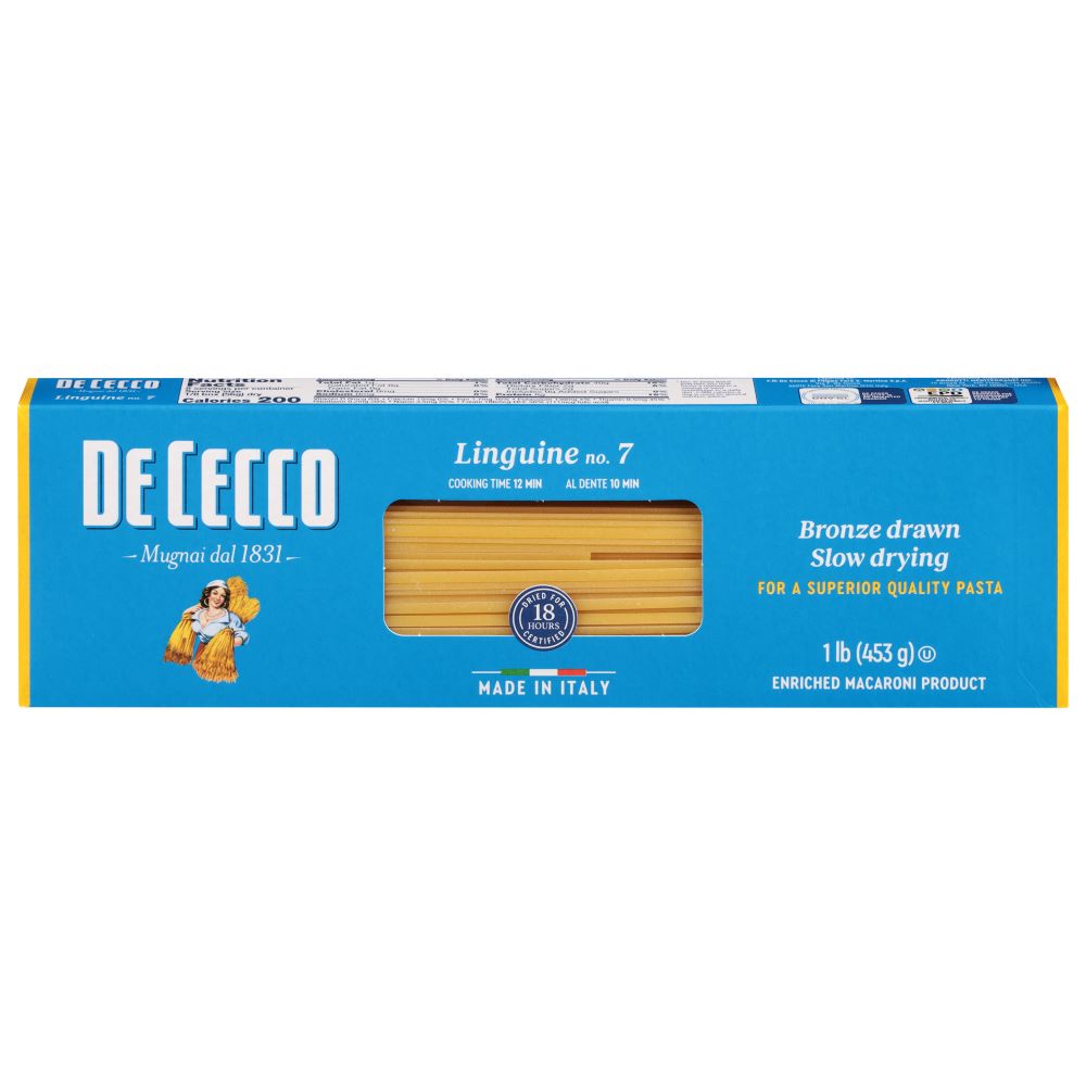 Wholesale De Cecco Dried Linguine Pasta 16oz- Bulk
