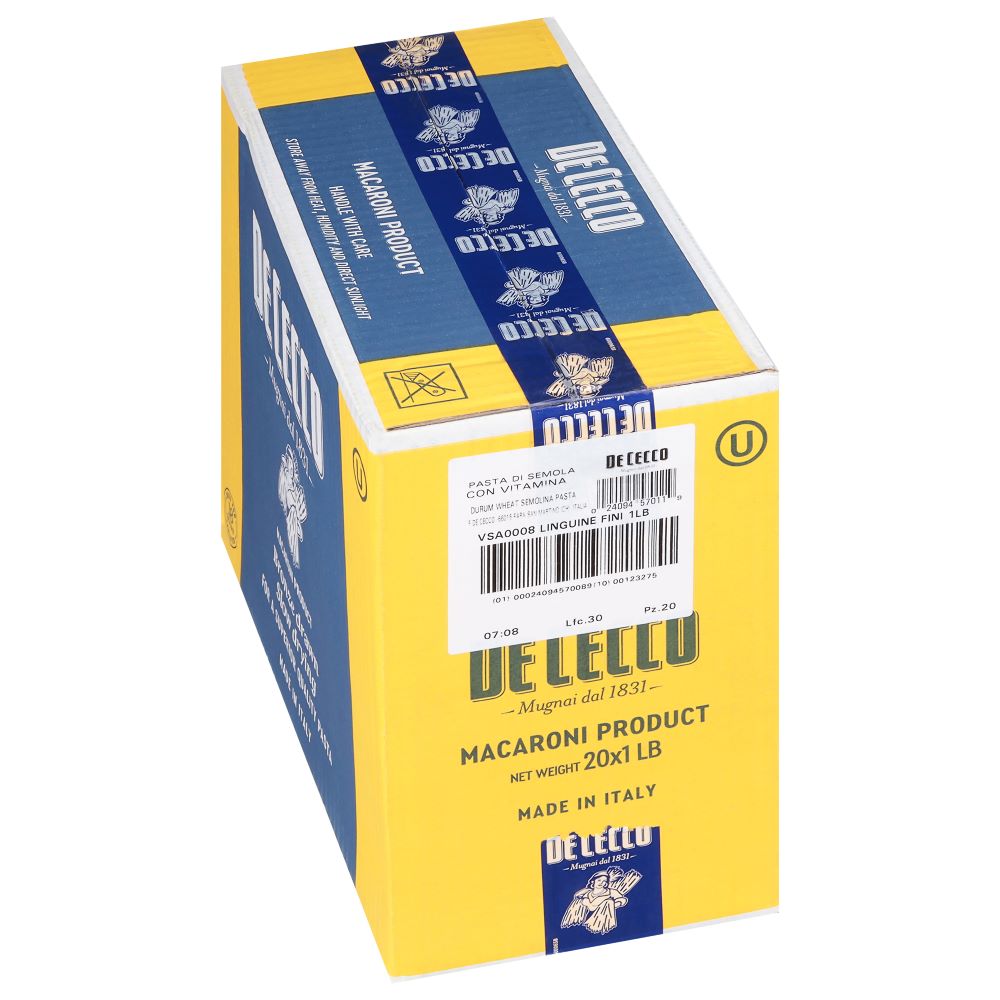 Wholesale De Cecco Linguine Fini Pasta 16oz- Bulk