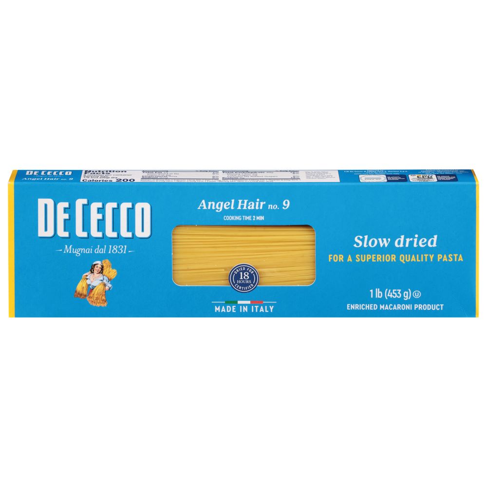 Wholesale De Cecco Dried Angel Hair Capellini Pasta 16oz- Bulk