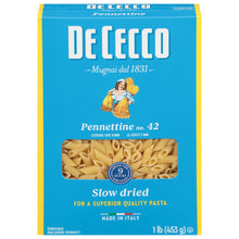 Wholesale De Cecco Dried Pennette Pasta 1lb- Bulk