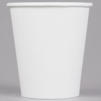 Wholesale Mauwi 10 Oz Tall White Paper Hot Cups- Bulk