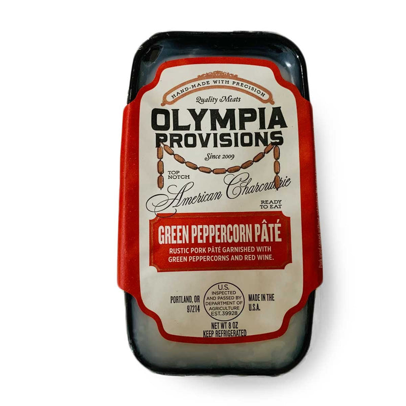 Wholesale Olympia Provisions Green Peppercorn Pate 8 oz- Bulk