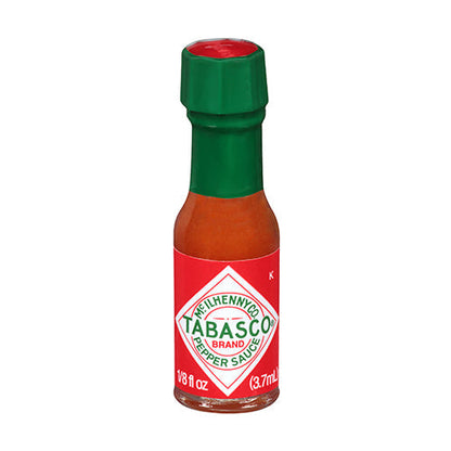 Wholesale Tabasco Original Red Hot Sauce Mini Bottles .125oz- Bulk