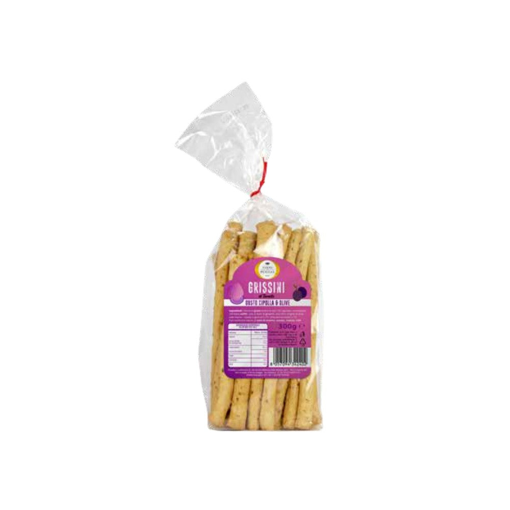 Wholesale Terre Di Pugli Case Onion And Olive Grissini Tarrali- Bulk