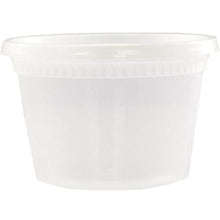 Wholesale BoxNCase Case 16Oz Plastic Soup Conatiner Combo With Lids- Bulk