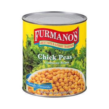 Wholesale Furmano's Chickpeas in Brine- Bulk