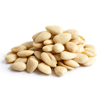 Wholesale BoxNCase Whole Blanched Skin Off Almonds 5lb- Bulk
