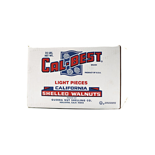 Wholesale Bazzini Nuts Large Light Walnut Pieces 25lb- Bulk