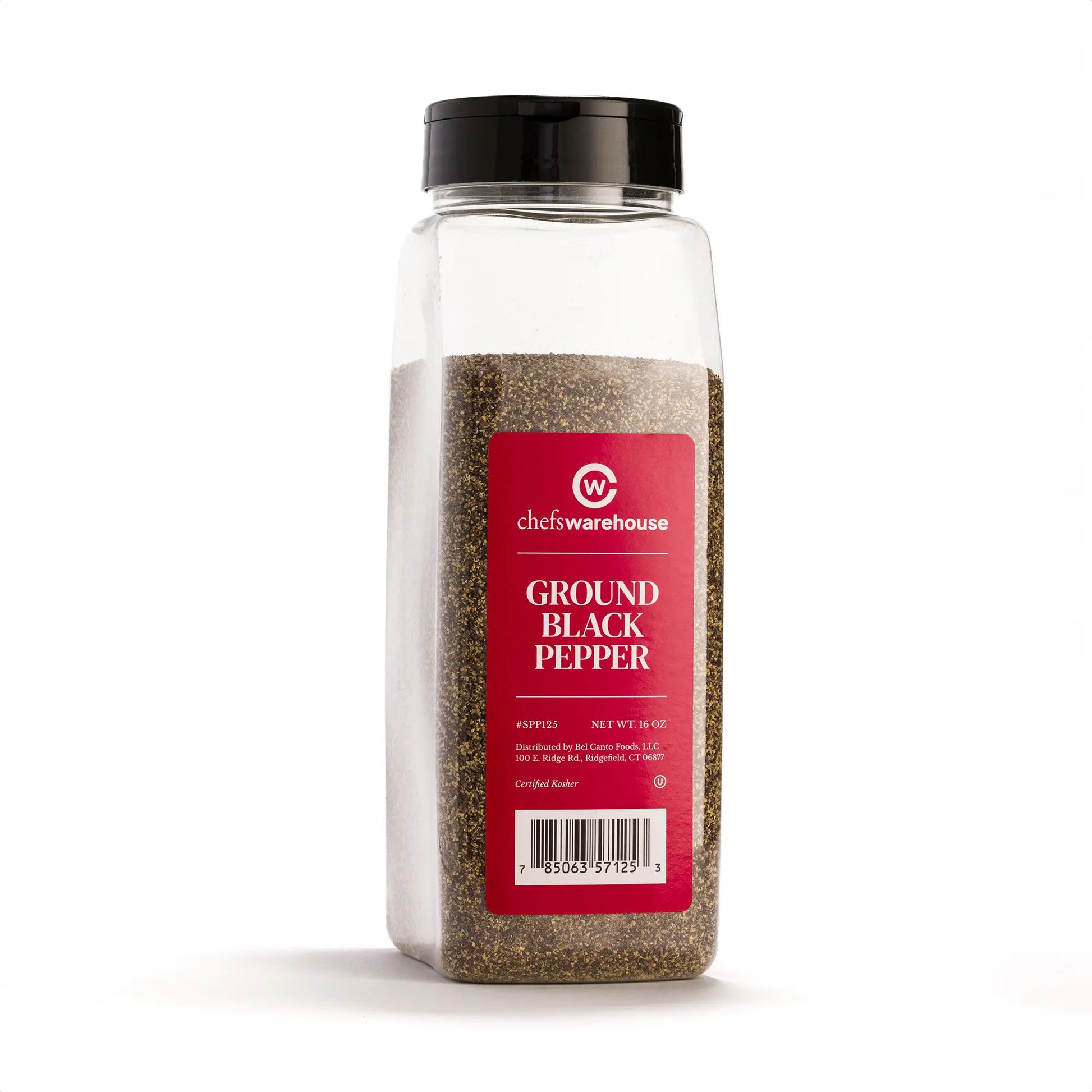 Wholesale BoxNCase Ground Black Pepper 16oz- Bulk