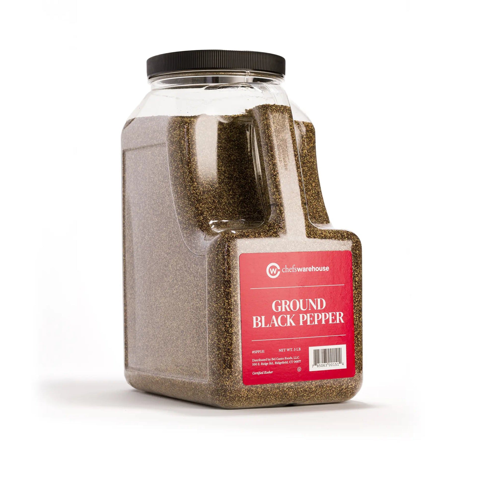Wholesale BoxNCase Ground Black Pepper 5lb- Bulk