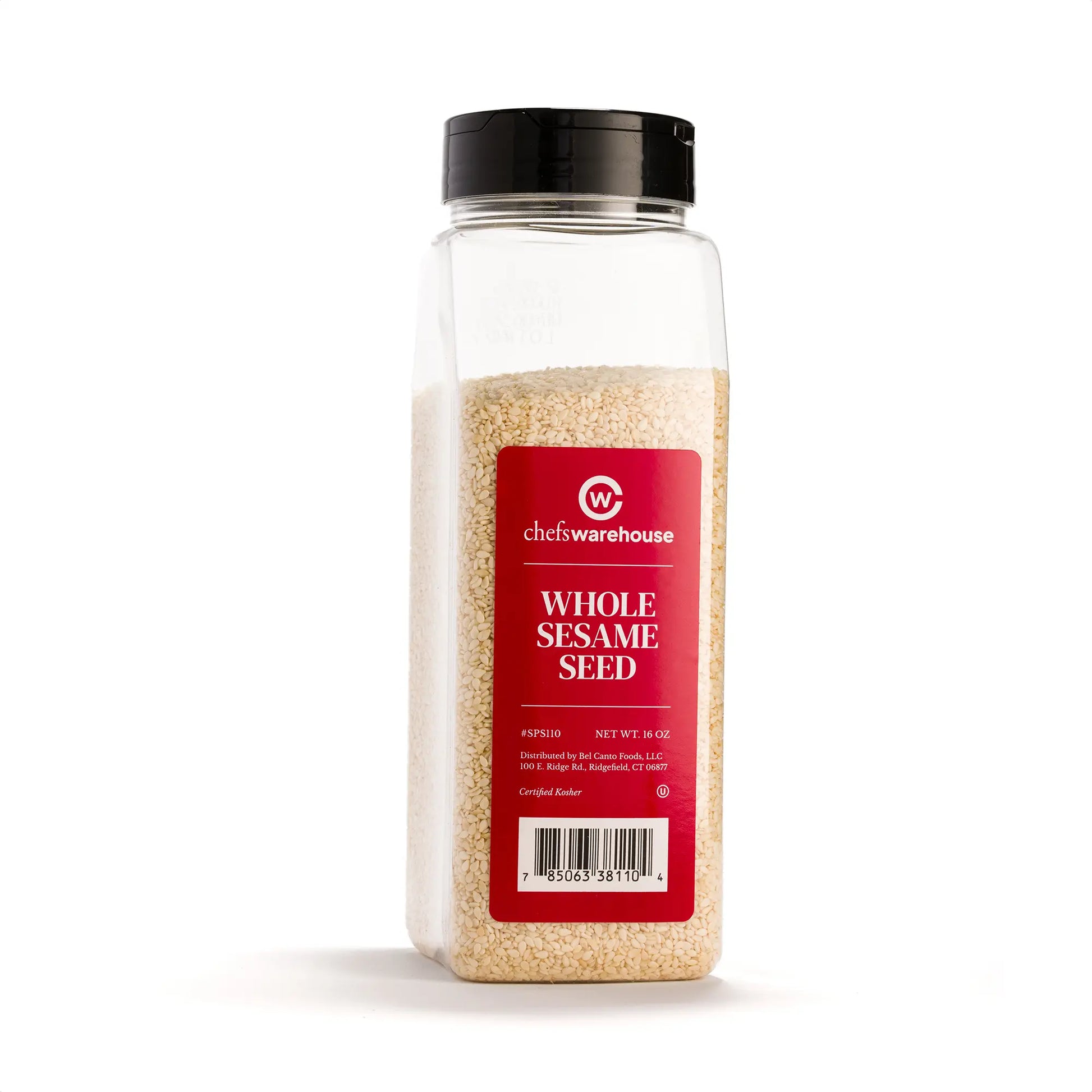 Wholesale BoxNCase Hulled White Sesame Seeds 16oz- Bulk