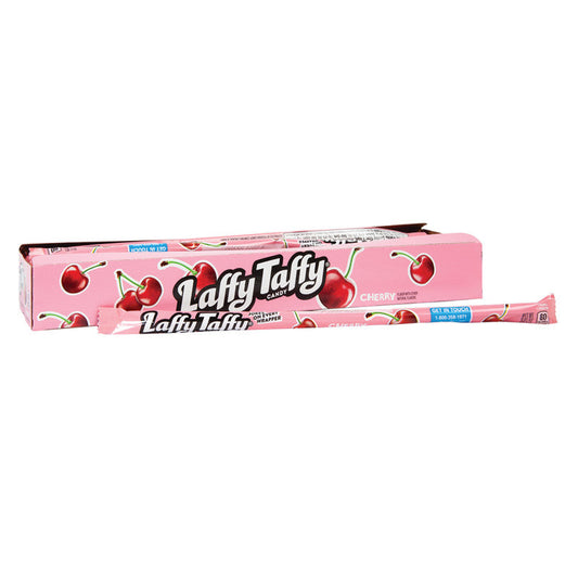 Wholesale Laffy Taffy Ropes Cherry 24 Count- Bulk