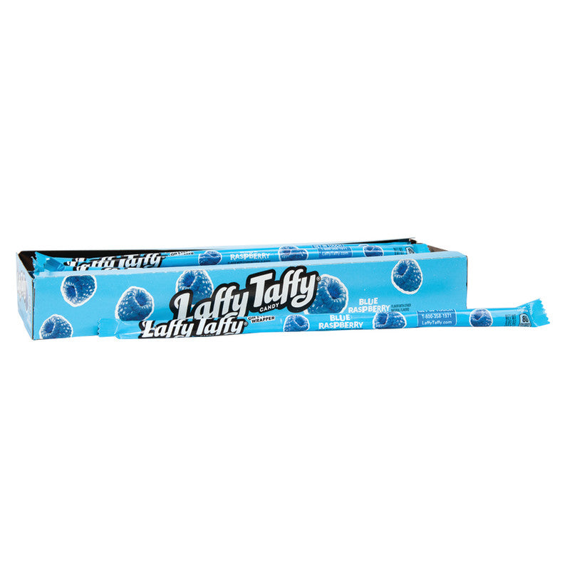 Wholesale Laffy Taffy Ropes Blue Raspberry 24 Count- Bulk