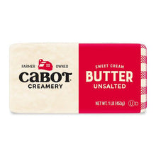 Wholesale Cabot Butter Quarters Unsalted- Bulk