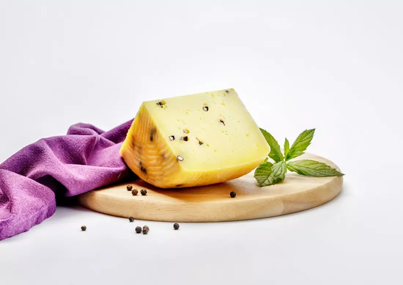 Wholesale Brigante with Saffron and Black Peppers Cheese 3 lb- Bulk