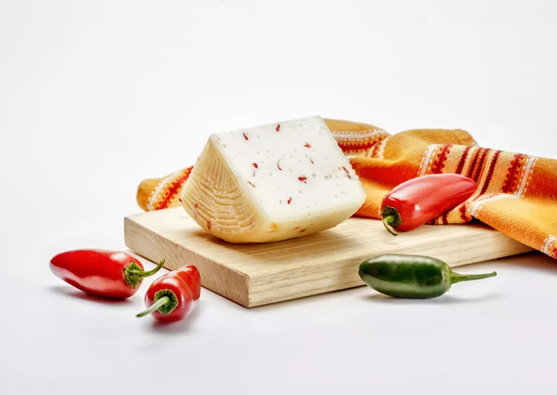 Wholesale Brigante with Red Peppers Cheese 3 lb- Bulk