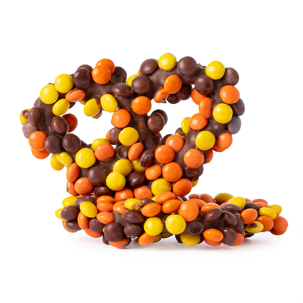 Wholesale BoxNCase Reeses Pieces Premier Pretzels- Bulk