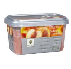 Wholesale Ravifruit White Peach Puree 2.2 Lb- Bulk