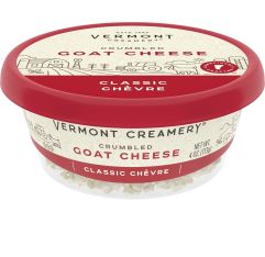 Wholesale Vermont Creamery Classic Goat Cheese Crumbles 4 Oz- Bulk