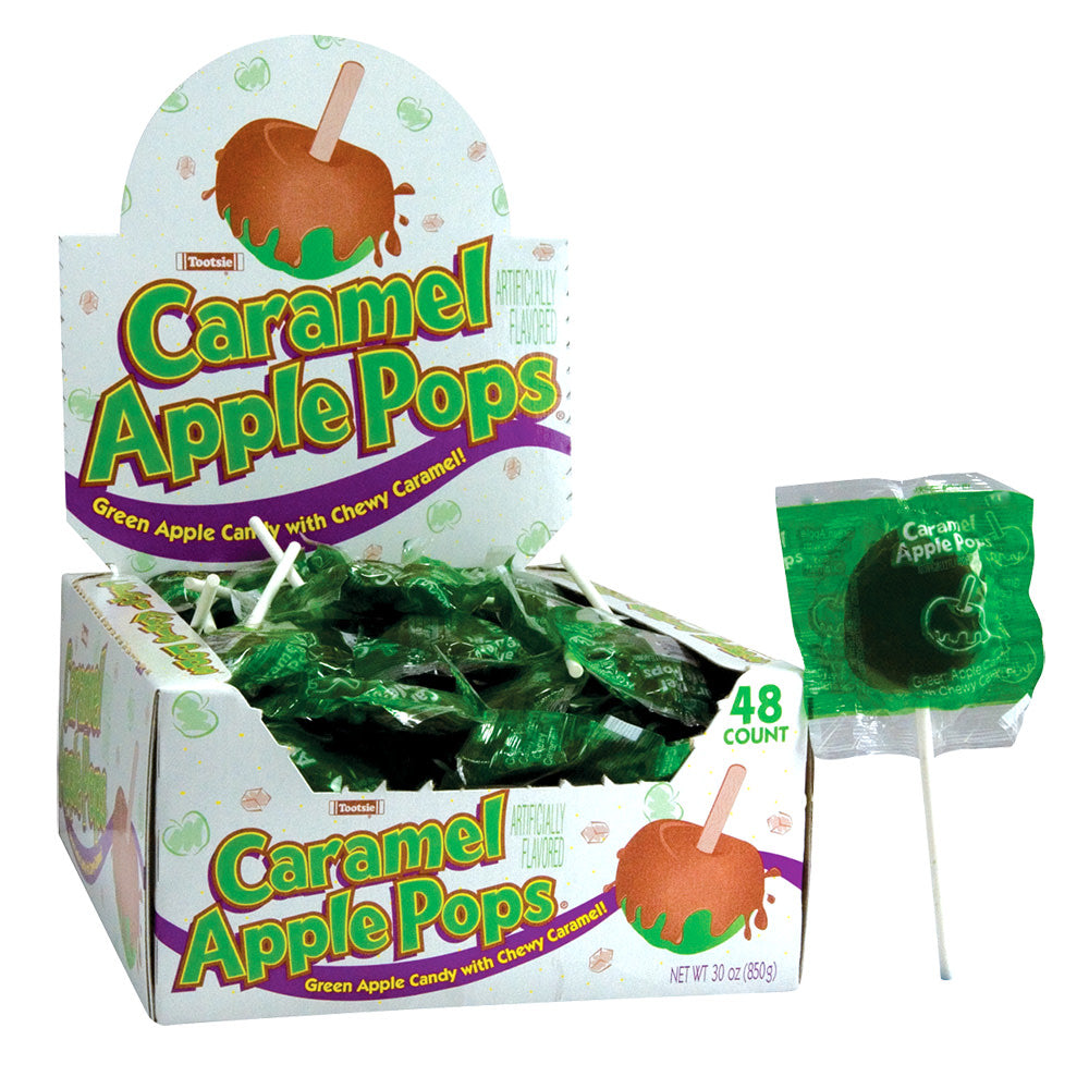 Wholesale Caramel Apple Pops 0.62 Oz Lollipop- Bulk