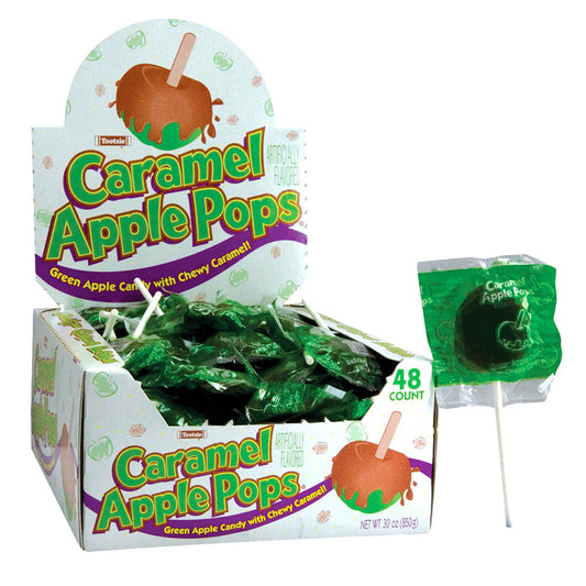 Wholesale Caramel Apple Pops 0.62 Oz Lollipop- Bulk