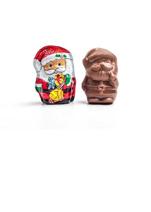 Wholesale Madelaine Chocolate 1 Oz. Santa (2½") (Semi-Solid)- Bulk