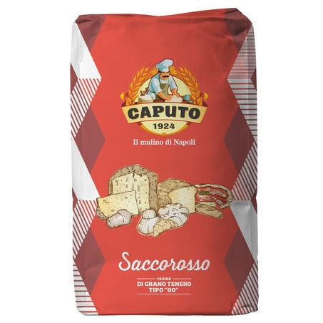 Wholesale Caputo Case Saccorosso Red Bag 00 Flour- Bulk