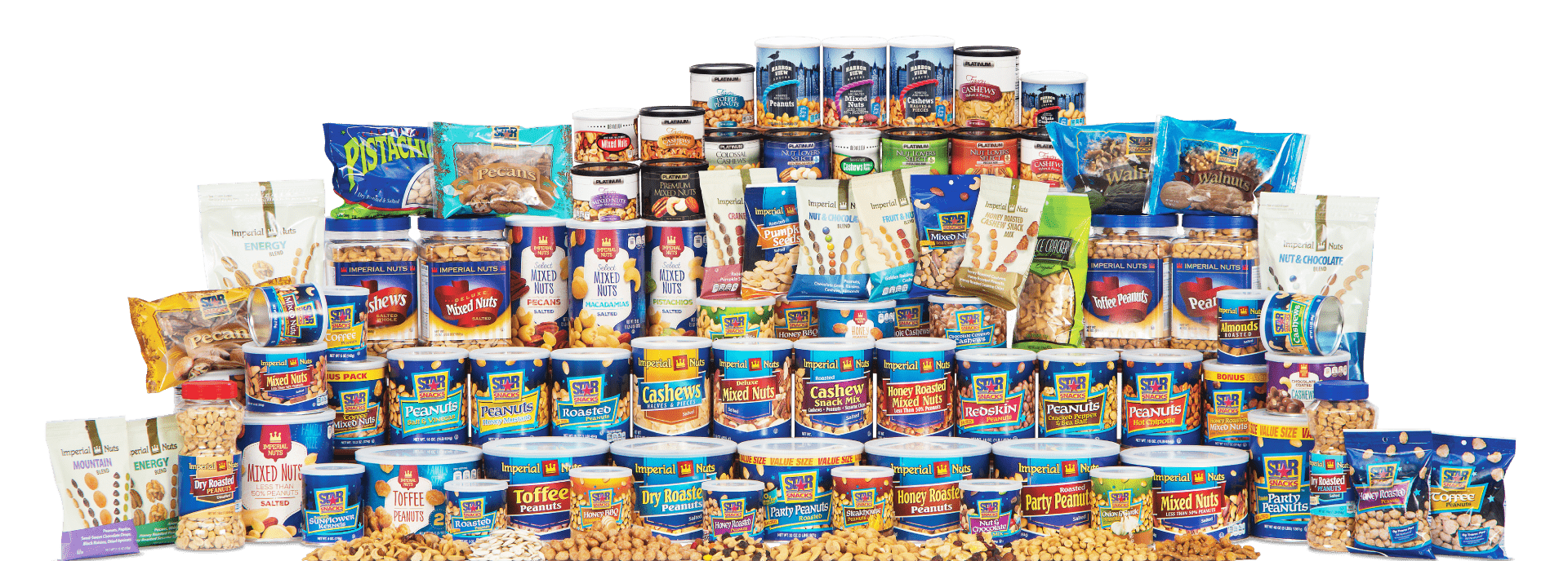 Wholesale Star Snacks Big Nuts Dlxe Mixed- Bulk