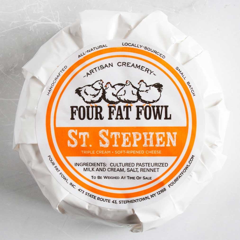 Wholesale St. Stephen Triple Cream Cheese 7-10 OZ- Bulk