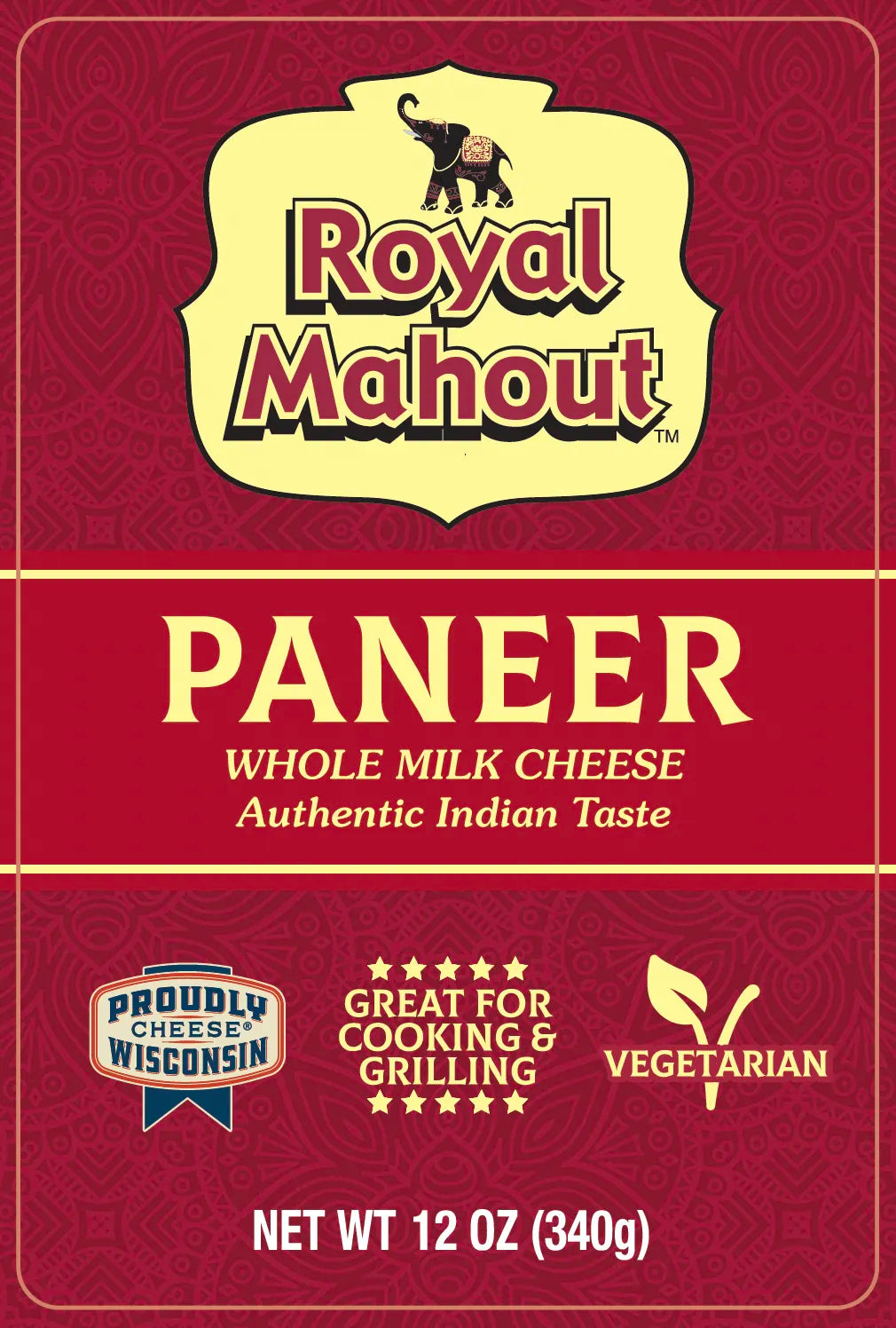 Wholesale Royal Mahout Paneer 12Oz- Bulk