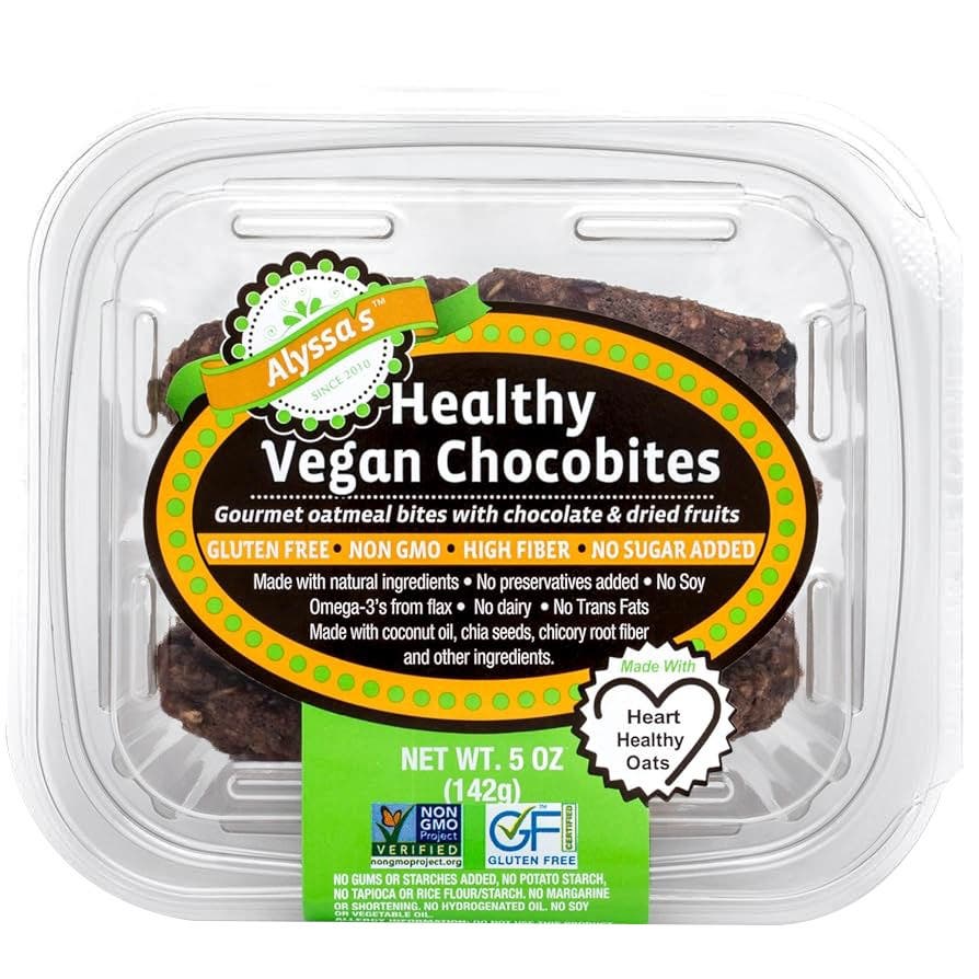 Wholesale Alyssa's Healthy Vegan Chocobites 5 Oz- Bulk
