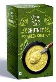 Wholesale Deep Green Chili Chutney 10 Oz- Bulk