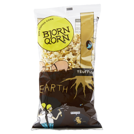 Wholesale Bjorn Qorn Truffle Earth Popcorn 12- Bulk