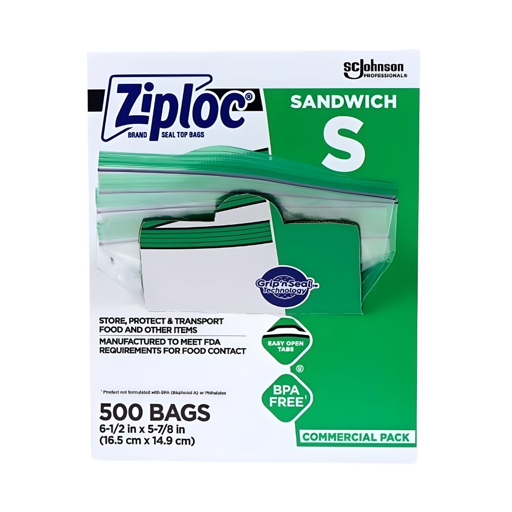 Wholesale Ziploc Case Sandwich Bags- Bulk