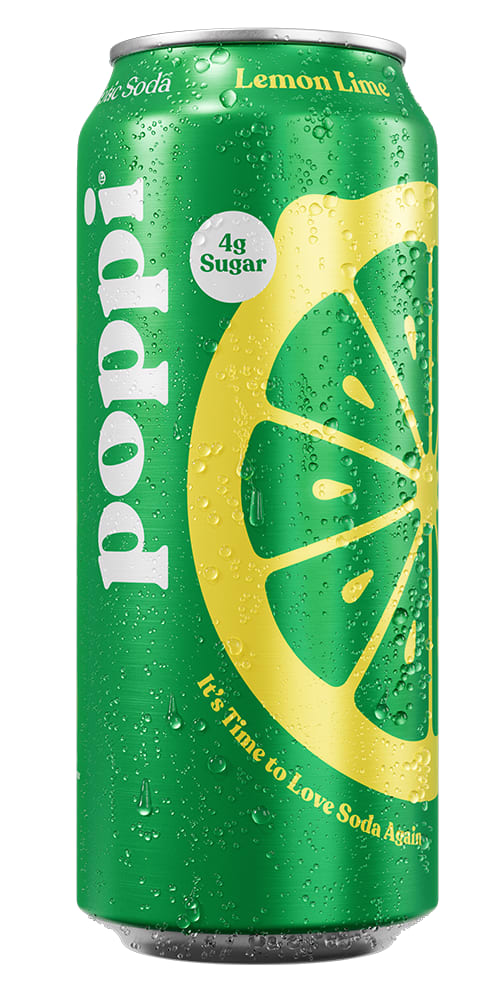 Wholesale Poppi Soda 12/16Oz Lemon Lime- Bulk